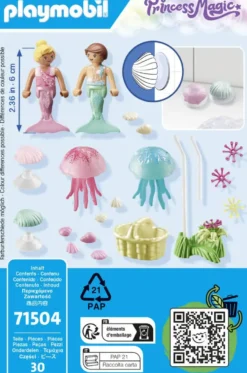 ENFANTS SIRENES MEDUSES ET COQUILLAGES - 71504