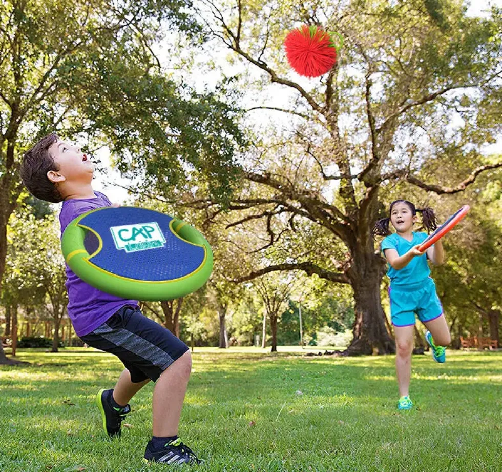 2 EN 1 RAQUETTES FRISBEE