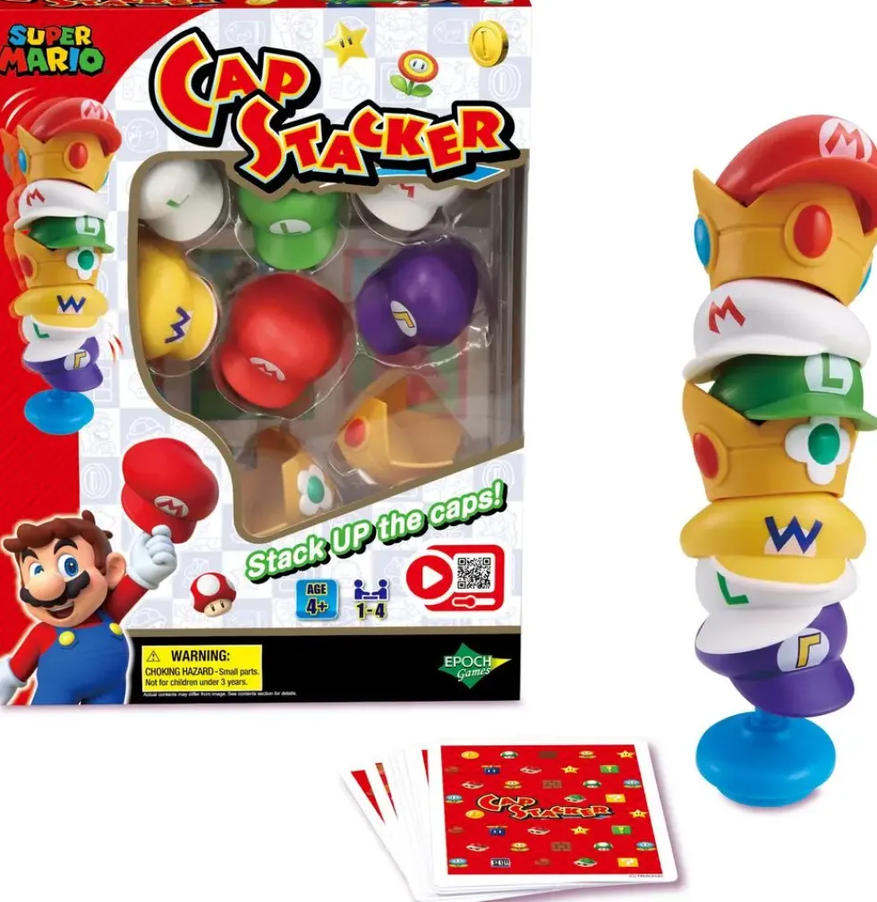 EPOCH GAMES - SUPER MARIO CAP STACKER