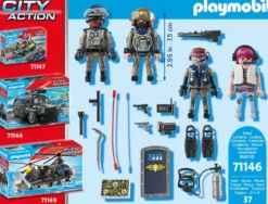 EQUIPE FORCES SPECIALES AVEC BANDIT - 71146