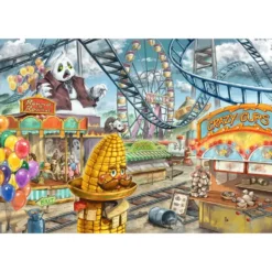 ESCAPE PUZZLE KIDS 368 PIECES - LE PARC D'ATTRACTIONS