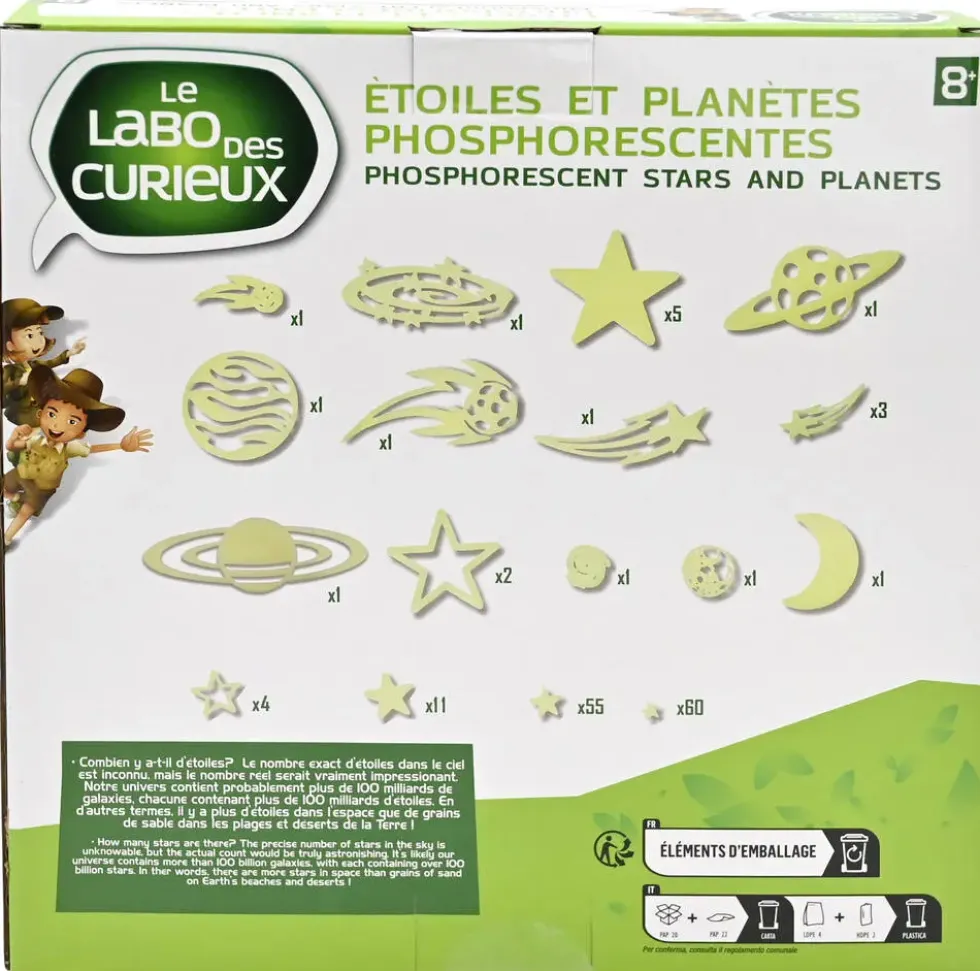 ETOILES ET PLANETES PHOSPHORESCENTES