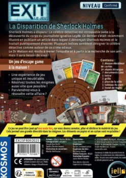 EXIT - LA DISPARITION DE SHERLOCK HOLMES