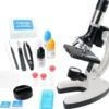 EXPLORA - VALISE MICROSCOPE - EXPERIENCE SCIENTIFIQUE -16 PIECES - KIT DE DECOUVERTE