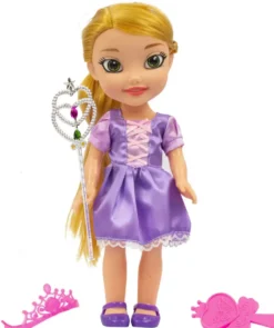 FAIRYTALE PRINCESS - POUPEE PRINCESSE 35 CM AVEC SCEPTRE ET COURONNE