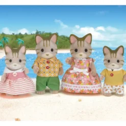 FAMILLE CHAT TIGRE - SYLVANIAN FAMILLES