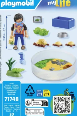 FAMILLE DE TORTUES DANS UN TERRARIUM - 71748