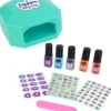 FASHIONMAQUILLAGE - KIT MANUCURE AVEC MACHINE SECHE VERNIS