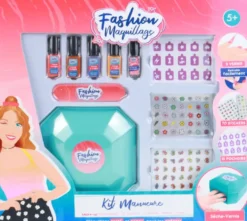 FASHIONMAQUILLAGE - KIT MANUCURE AVEC MACHINE SECHE VERNIS