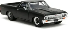 1/32 FAST AND FURIOUS 10 - VOITURE CHEVROLET EL CAMINO 1967