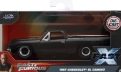 1/32 FAST AND FURIOUS 10 - VOITURE CHEVROLET EL CAMINO 1967