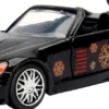 1/32 FASTAND FURIOUS - VOITURE 2001 HONDA S2000 FREE ROLLING NOIR BRILLANT