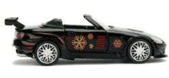 1/32 FASTAND FURIOUS - VOITURE 2001 HONDA S2000 FREE ROLLING NOIR BRILLANT