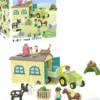 FERME AVEC TRACTEUR ET ANIMAUX - 71656