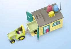 FERME AVEC TRACTEUR ET ANIMAUX - 71656
