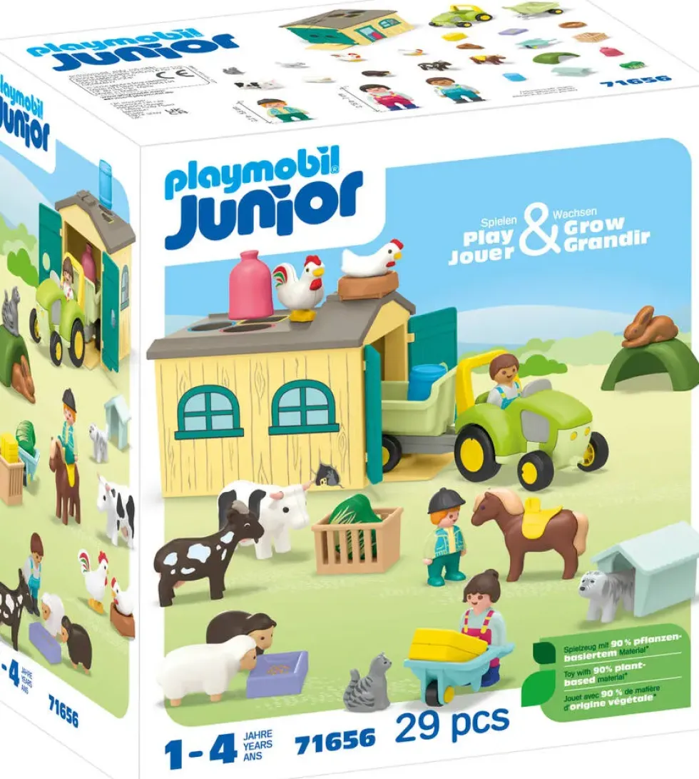 FERME AVEC TRACTEUR ET ANIMAUX - 71656