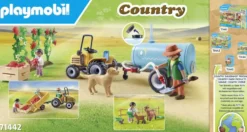 FERMIER AVEC TRACTEUR ET CITERNE - 71442