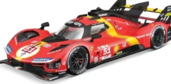 1/18 FERRARI RACING - 499P LMH 2023 #51 - ROUGE