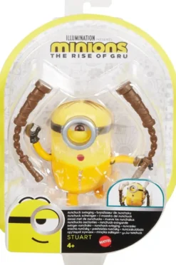 FIGURINE ACTION 11 CM STUART ET NUNCHAKU - MINIONS