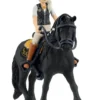 FIGURINE -CAVALIERE TORI ET PRINCESS