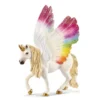 FIGURINE LICORNE AILEE ARC-EN-CIEL - BAYALA