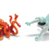 FIGURINE - PIERRE DE LAVE VS INSECTE DE GLACE
