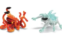 FIGURINE - PIERRE DE LAVE VS INSECTE DE GLACE