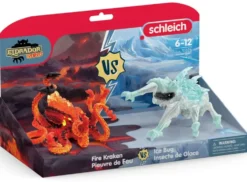 FIGURINE - PIERRE DE LAVE VS INSECTE DE GLACE
