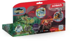 FIGURINE SAURIEN DE FEU VS LEZARD DE LA JUNGLE