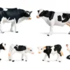 FIGURINES VACHES NOIRES