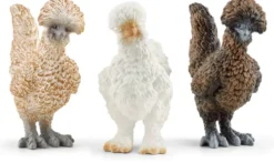 FIGURINE - TRIO DE POULES