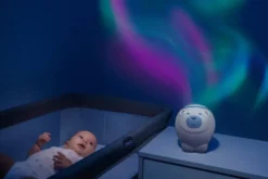 FIRST DREAMS - PROJECTEUR OURSON POLAIRE BLEU