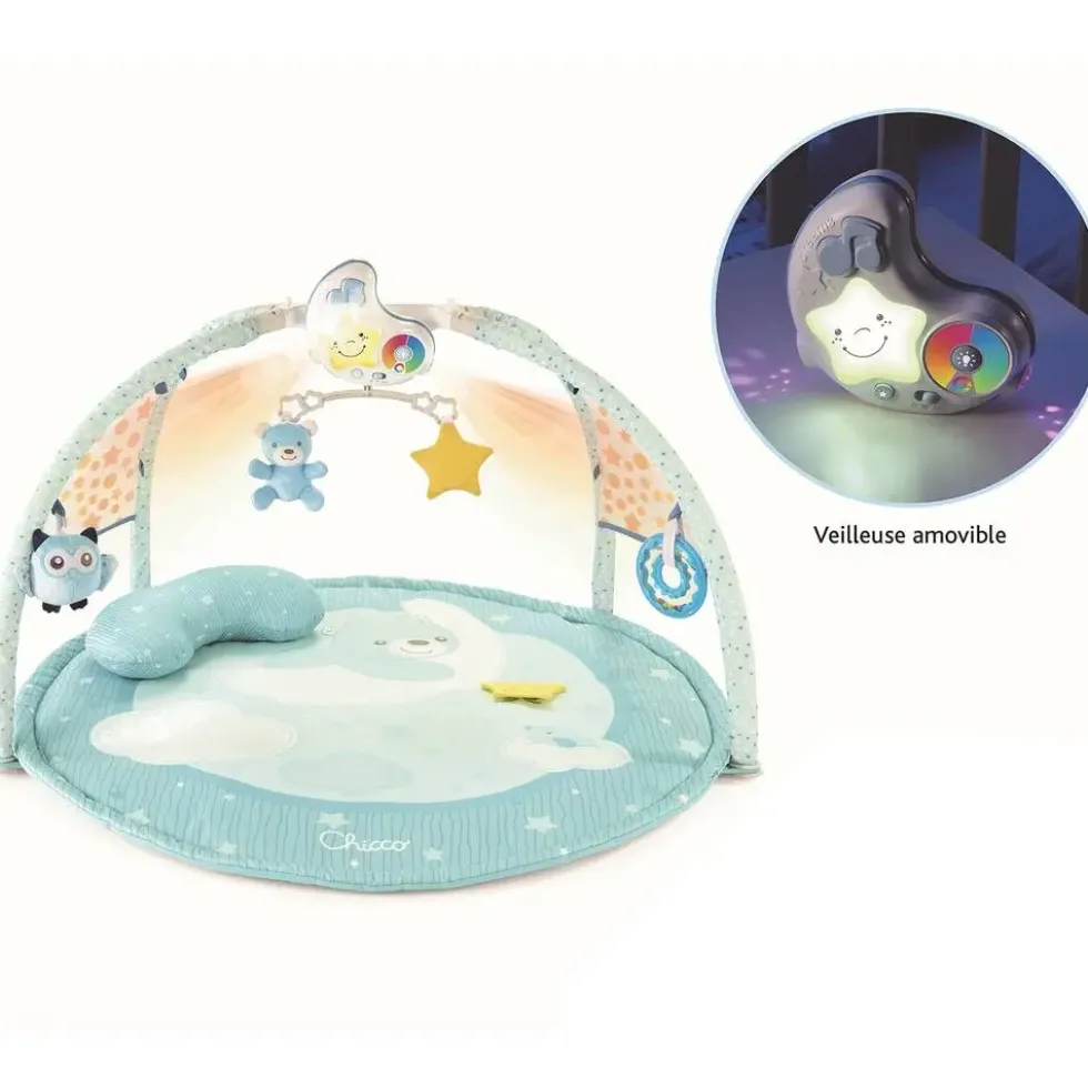 FIRST DREAMS - TAPIS D'EVEIL COLORS GYM BLEU