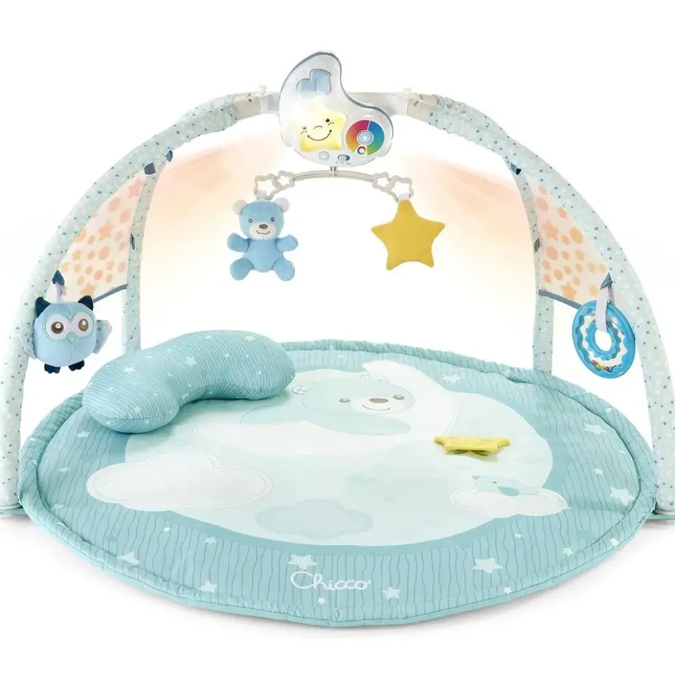 FIRST DREAMS - TAPIS D'EVEIL COLORS GYM BLEU