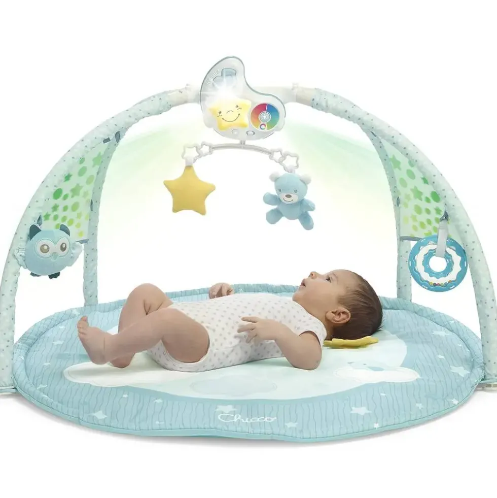 FIRST DREAMS - TAPIS D'EVEIL COLORS GYM BLEU