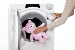 FIRT DREAMS - PELUCHE OURSON PROJECTEUR BABY BEAR ROSE