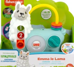 FISHER-PRICE - EMMA LE LAMA - JOUET D'EVEIL