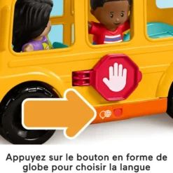 FISHER PRICE - LITTLE PEOPLE - BUS SCOLAIRE
