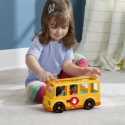 FISHER PRICE - LITTLE PEOPLE - BUS SCOLAIRE