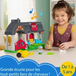 FISHER PRICE - LITTLE PEOPLE -L'ECURIE
