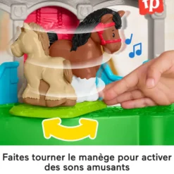 FISHER PRICE - LITTLE PEOPLE -L'ECURIE