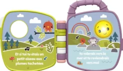 FISHER PRICE - LIVRE COMPTINES PURPLE MONKEY