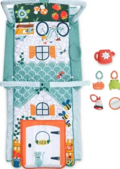 FISHER-PRICE - MON TAPIS CABANE 3 EN 1