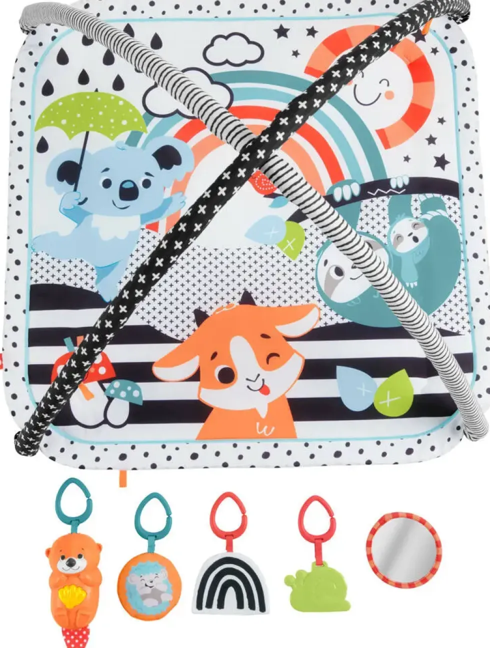 FISHER PRICE - MON TAPIS 3 EN 1 SENSORIEL