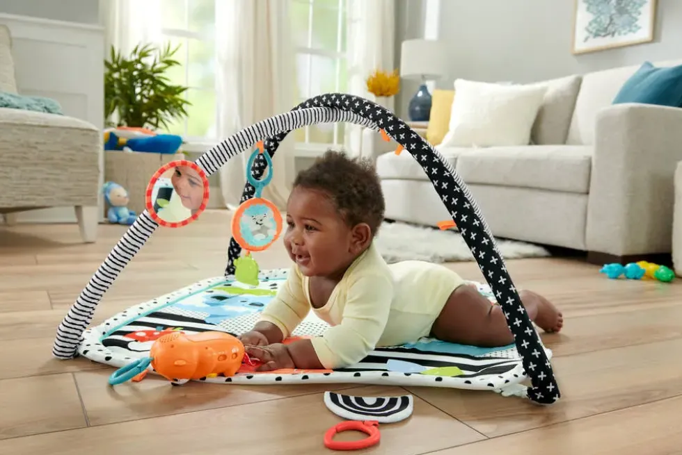 FISHER PRICE - MON TAPIS 3 EN 1 SENSORIEL