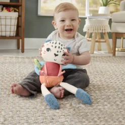 FISHER-PRICE® - PELUCHE UNCIA MON LEOPARD DES NEIGES