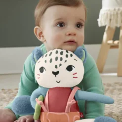 FISHER-PRICE® - PELUCHE UNCIA MON LEOPARD DES NEIGES