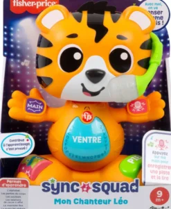 FISHER PRICE - SYNC SQUAD MON CHANTEUR LEO