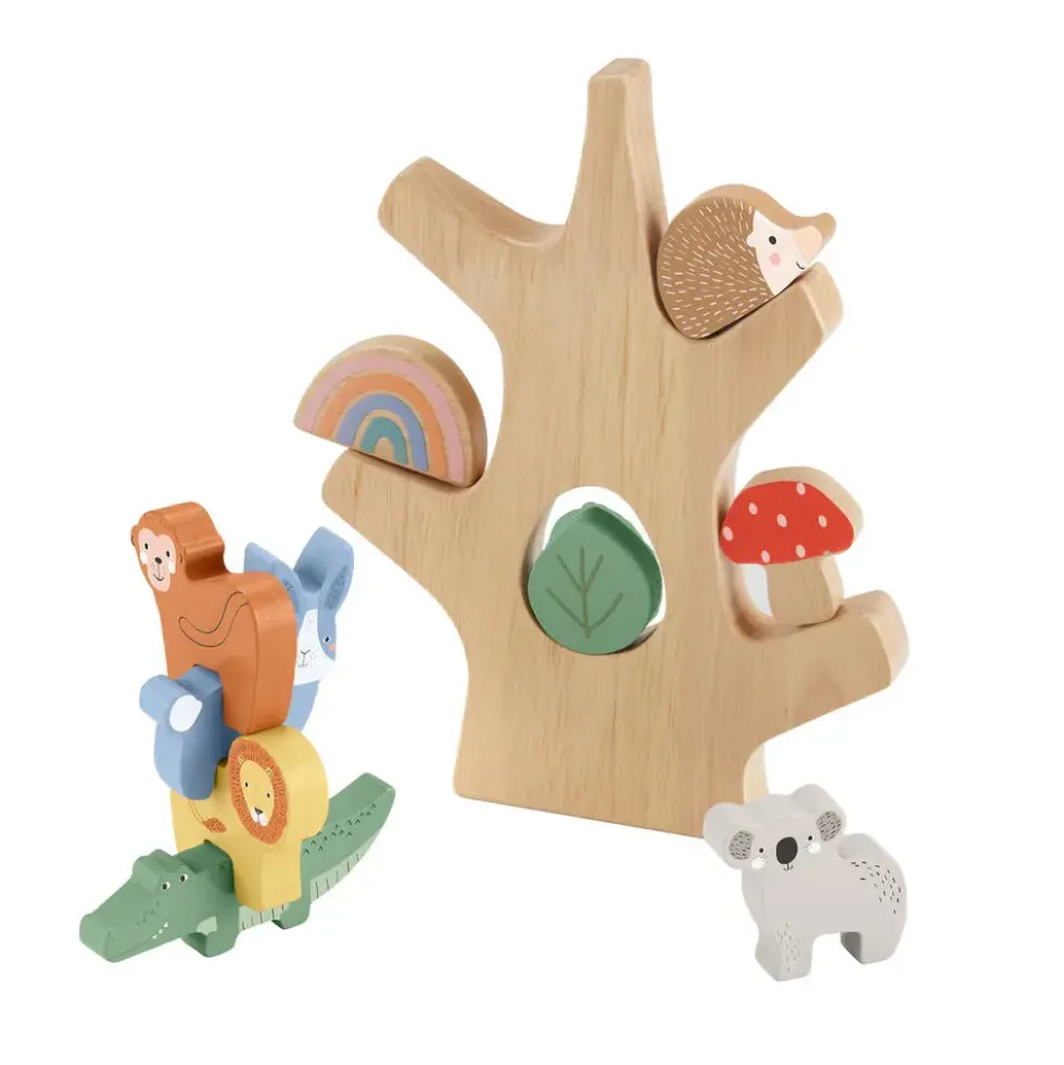FISHER PRICE - WOODEN BALANCE TREE