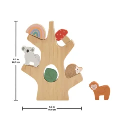 FISHER PRICE - WOODEN BALANCE TREE